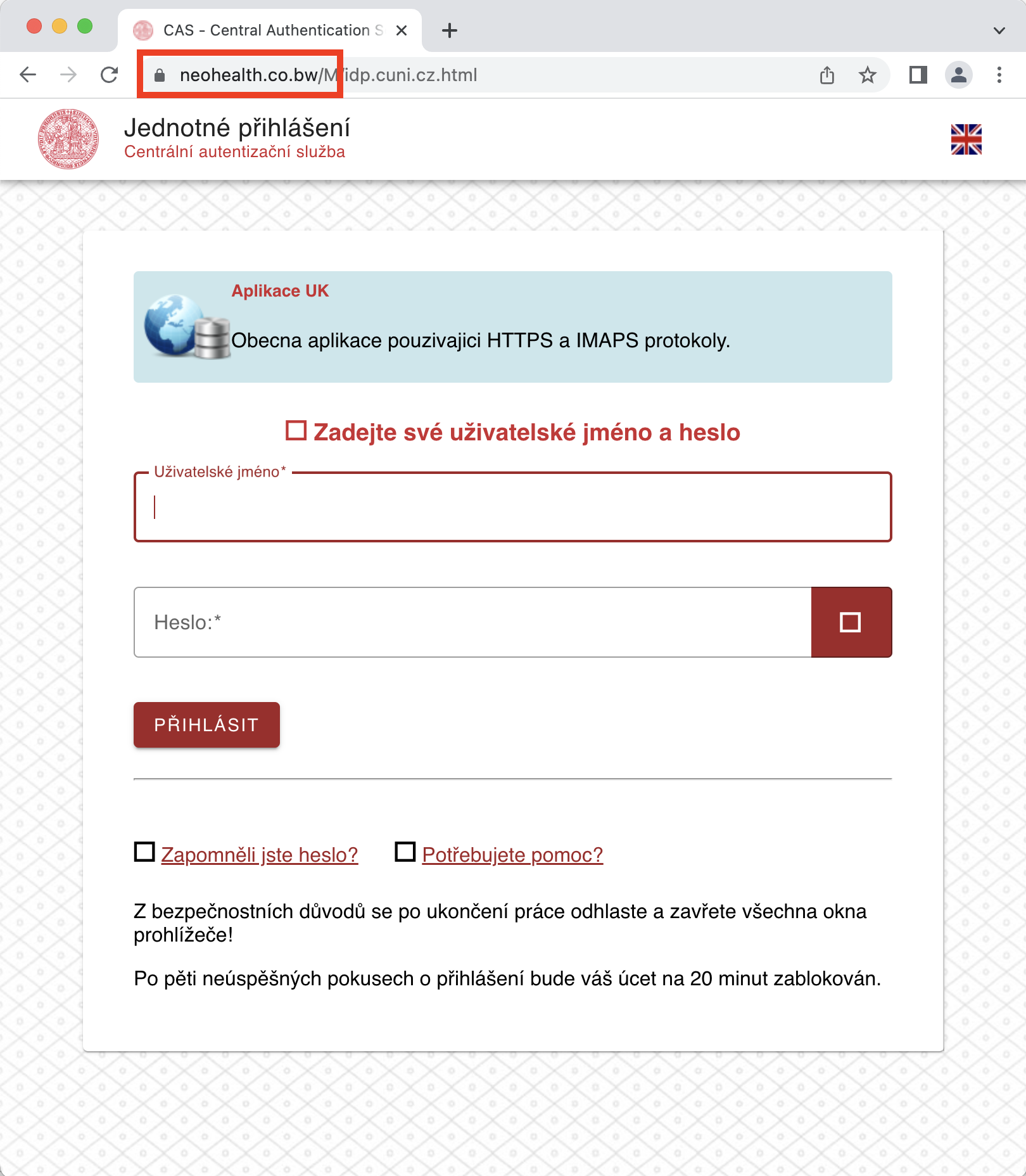 phishing form
